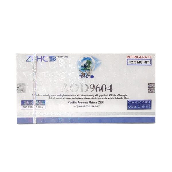 ZPHC AOD 9604 — 12.5 mg (5 vials × 2.5 mg) kaufen