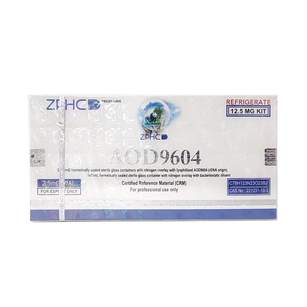 ZPHC AOD 9604 — 12.5 mg (5 vials × 2.5 mg)