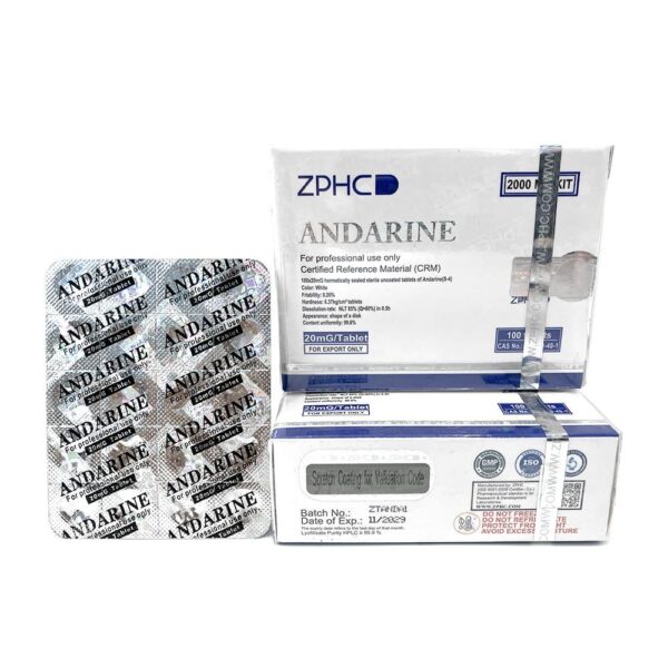 ZPHC Andarine (S-4) — 20 mg (100 tablets × 20 mg) kaufen