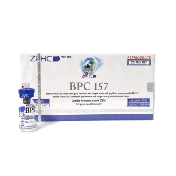 ZPHC BPC-157 — 25 mg (5 vials × 5 mg) kaufen