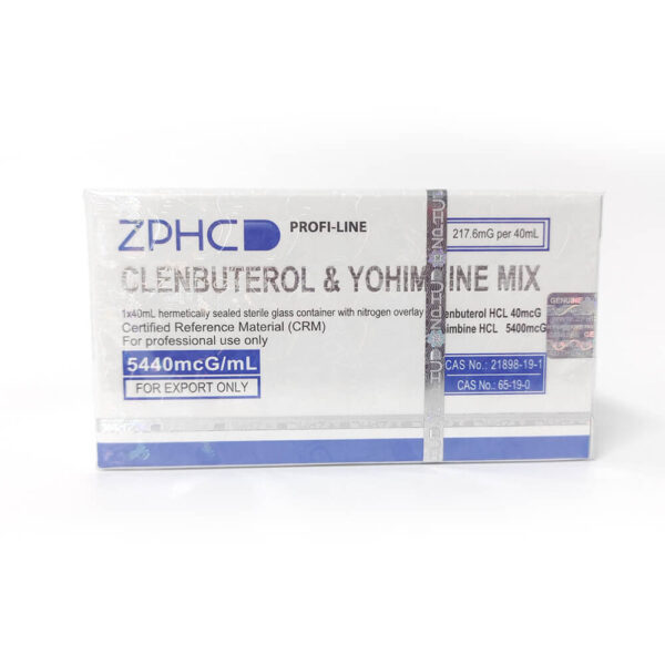 ZPHC Clenbuterol & Yohimbine Mix — (40 mL Multidose Vial, 5440 mcg/mL) kaufen