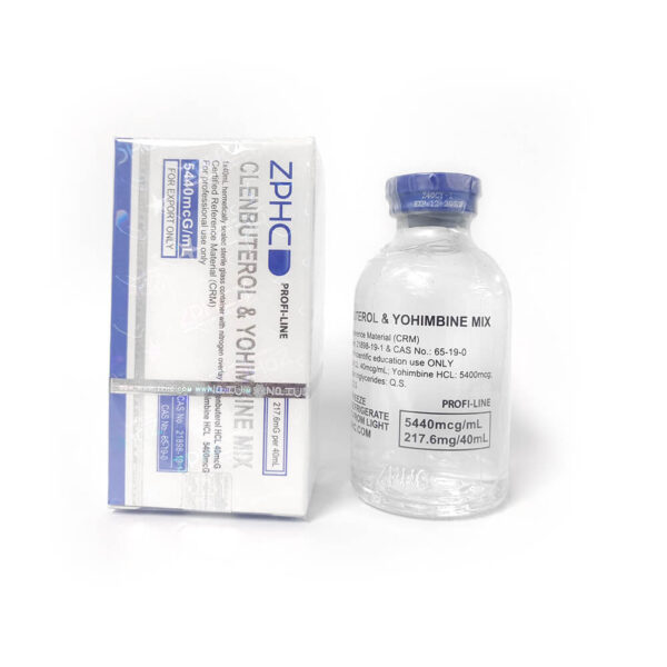 ZPHC Clenbuterol & Yohimbine Mix — (40 mL Multidose Vial, 5440 mcg/mL) kaufen