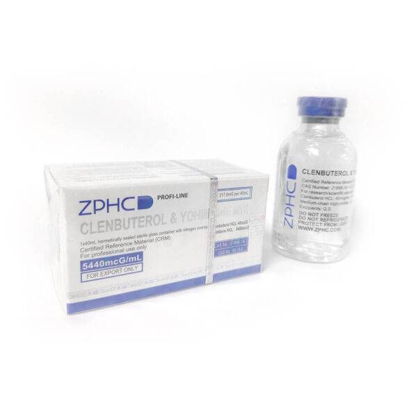 ZPHC Clenbuterol & Yohimbine Mix — (40 mL Multidose Vial, 5440 mcg/mL) kaufen
