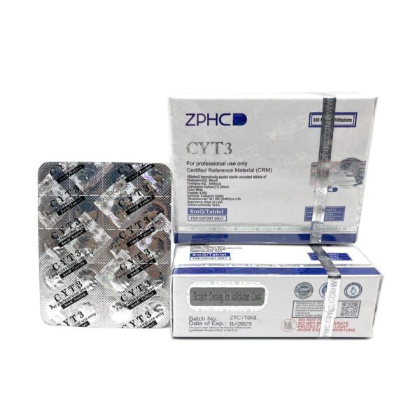 ZPHC CYT-3 — 6 mg “triple-cut” (100 tablets × 6 mg) kaufen