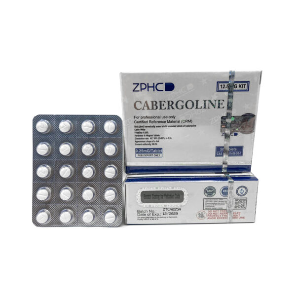 Cabergoline-0.25mg-ZPHC-1.jpg ZPHC Cabergoline — 0.25 mg × 50 tablets kaufen