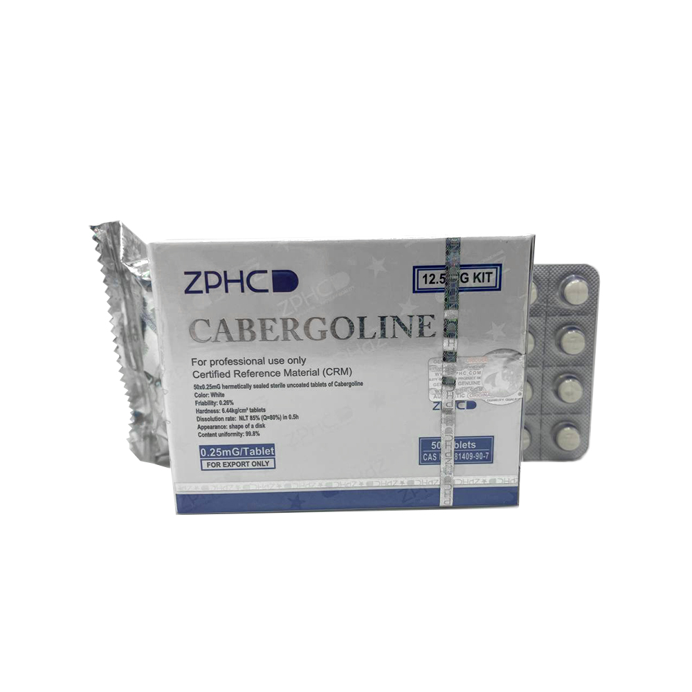 ZPHC Cabergoline — 0.25 mg × 50 tablets