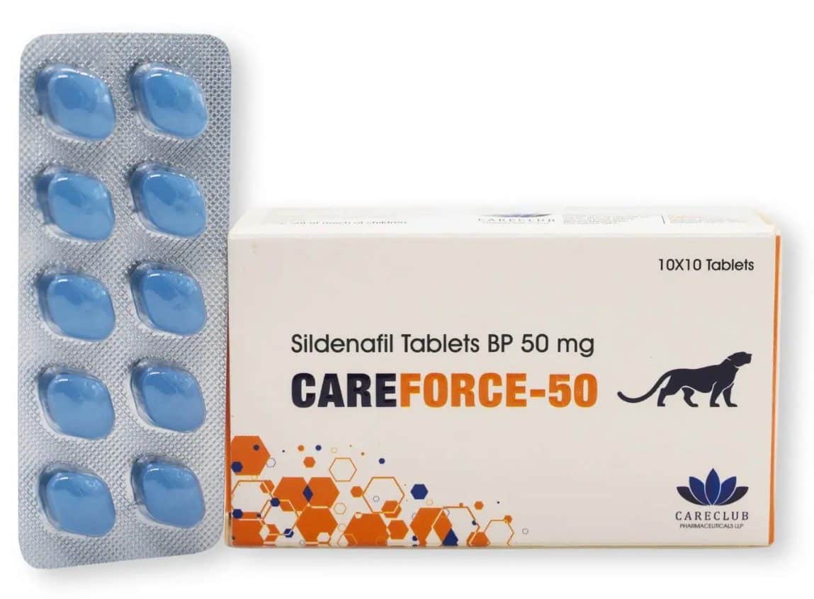Centurion Labs Careforce 50mg – Sildenafil BP