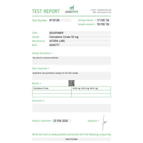 Astera Labs CLOMIPHENE CITRATE kaufen