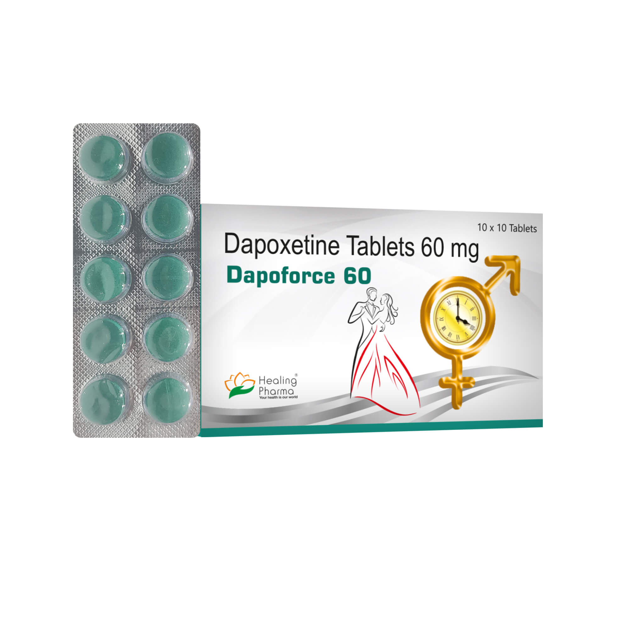 Centurion Labs Dapoforce 60mg – Dapoxetine