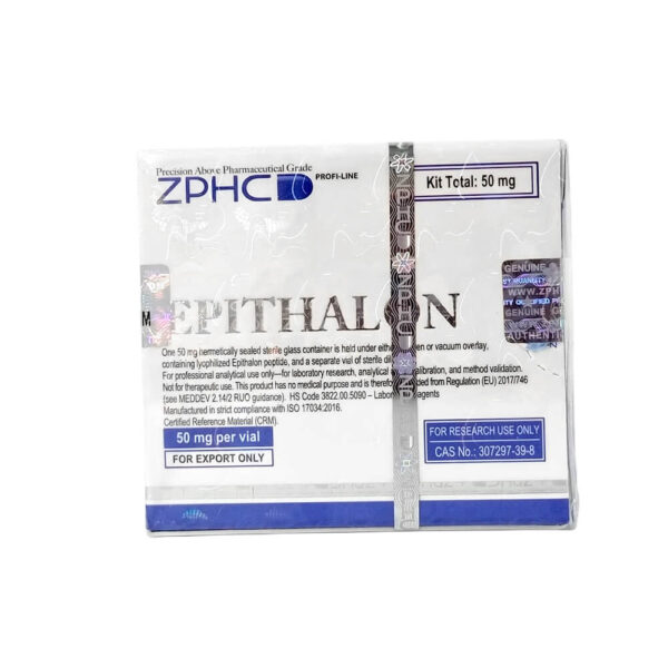 ZPHC Epithalon 50mg (Lyophilized Peptide + Bacteriostatic Water) kaufen