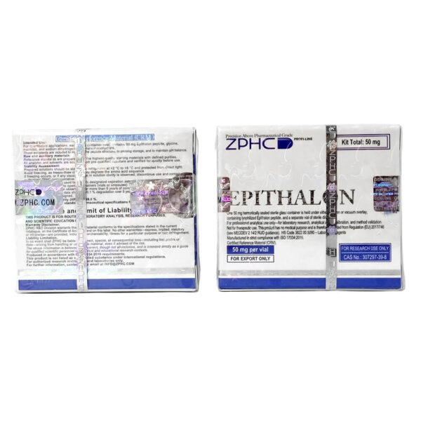 ZPHC Epithalon 50mg (Lyophilized Peptide + Bacteriostatic Water) kaufen