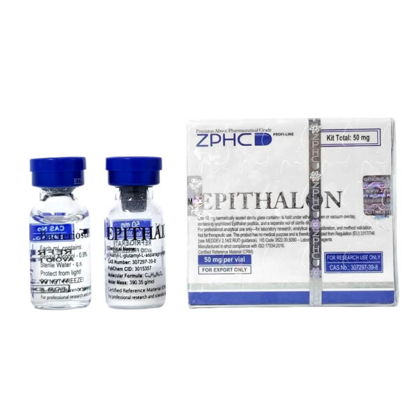 ZPHC Epithalon 50mg (Lyophilized Peptide + Bacteriostatic Water) kaufen