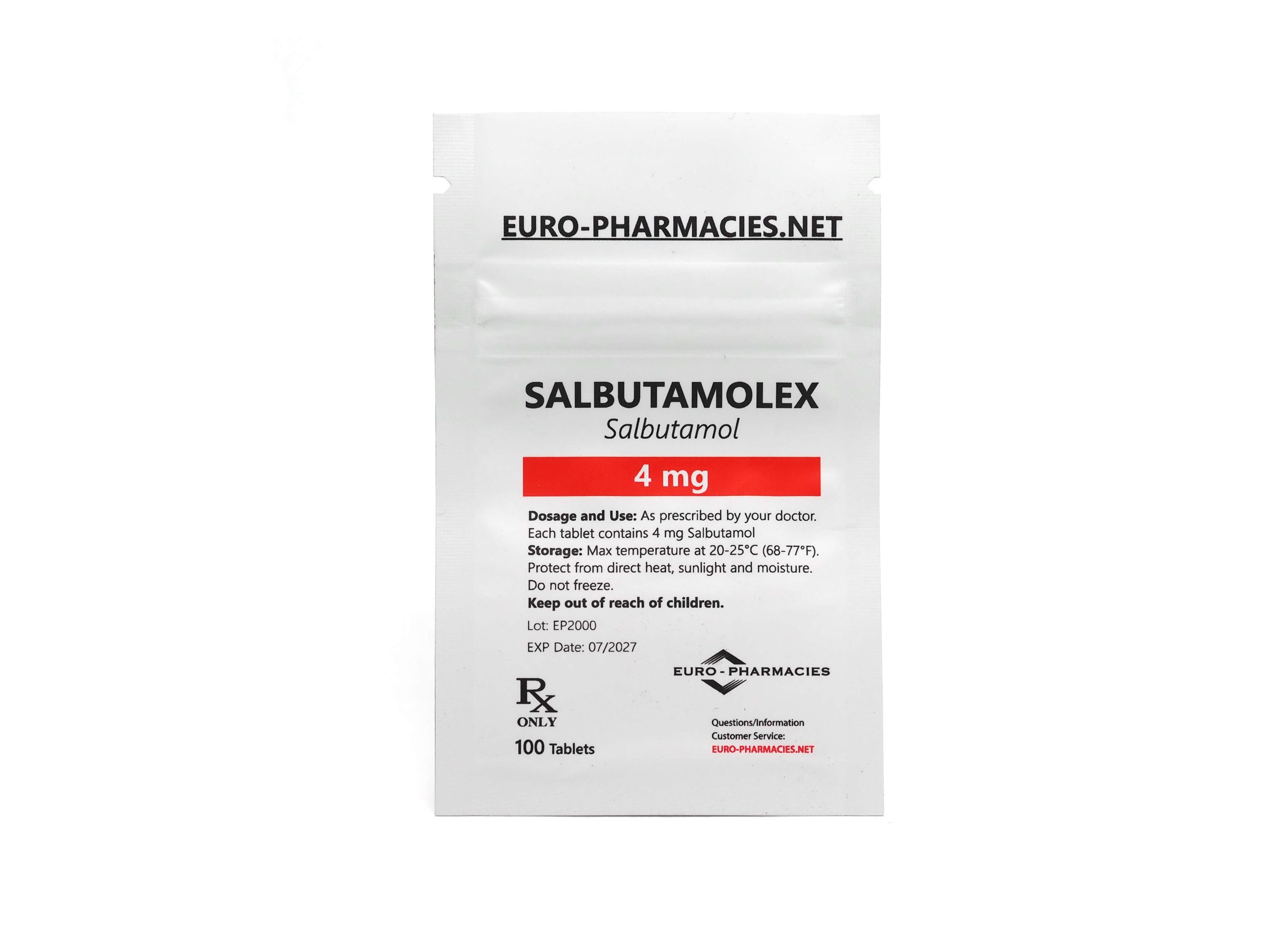 Euro Pharmacies salbutamol