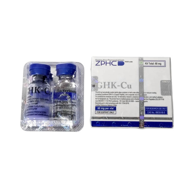 ZPHC GHK-Cu 60mg Kit (Lyophilized Peptide + Bacteriostatic Water) kaufen