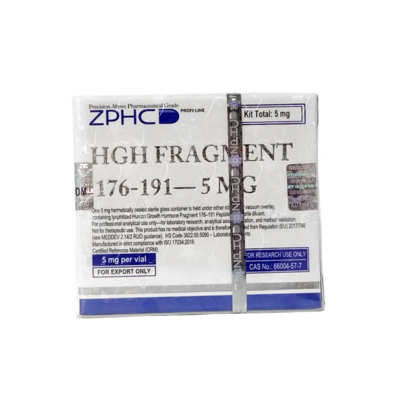 ZPHC HGH Fragment 176-191 5mg (Lyophilized Peptide + Bacteriostatic Water) kaufen