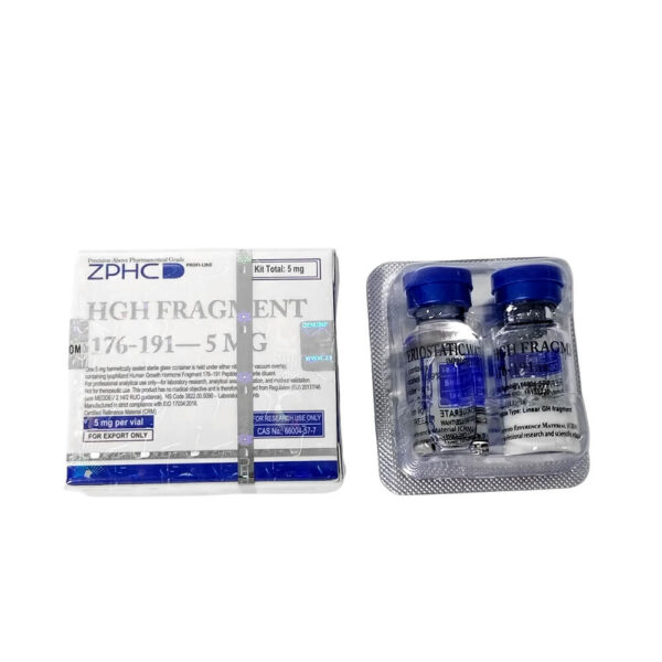 ZPHC HGH Fragment 176-191 5mg (Lyophilized Peptide + Bacteriostatic Water) kaufen