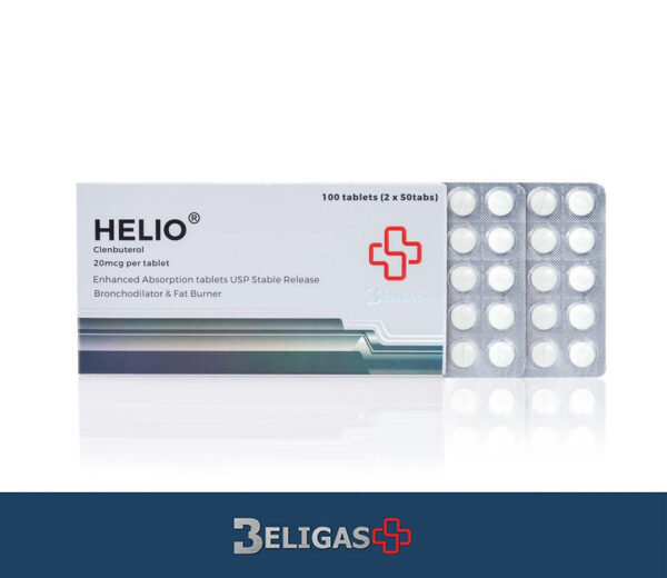 Beligas Pharma Helio Clenbuterol 20mcg per tablet, 100 tablets kaufen