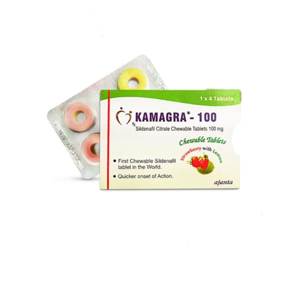 Ajanta Pharma Kamagra 100-CT-Strawberry and Lemon – Sildenafil Citrate CT kaufen