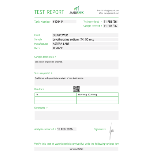 Astera Labs LEVOTHYROXINE SODIUM (T4) kaufen