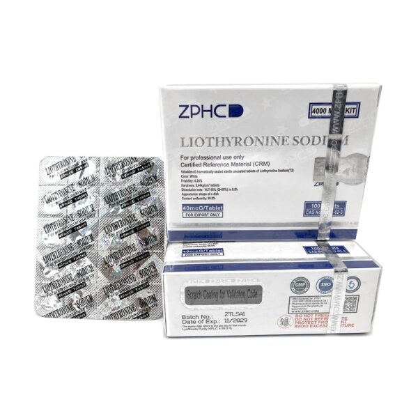 ZPHC Liothyronine Sodium (T3) — 40 mcg (100 tablets × 40 mcg) kaufen