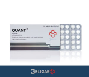 Beligas Pharma Quant minoxidile 2.5 mg per tablet, 100 tablets kaufen