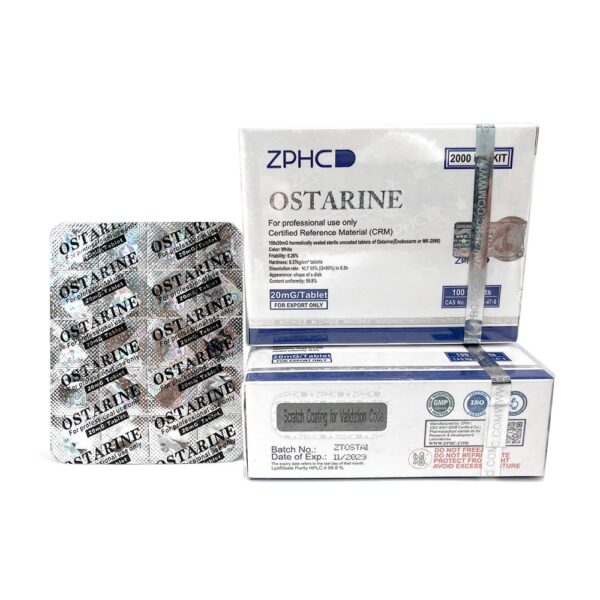 ZPHC Ostarine (MK-2866) — 20 mg (100 tablets × 20 mg) kaufen