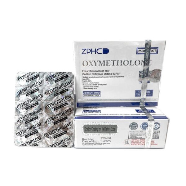 ZPHC Oxymetholone — 25 mg (100 tablets) kaufen