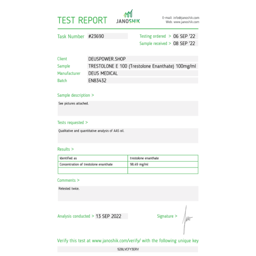 Deus Medical TRESTOLONE E 100 kaufen
