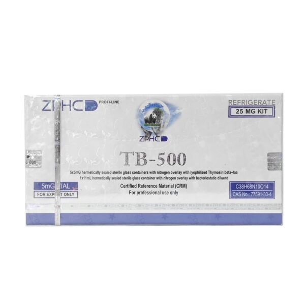 ZPHC TB-500 — 25 mg (5 vials × 5 mg) kaufen