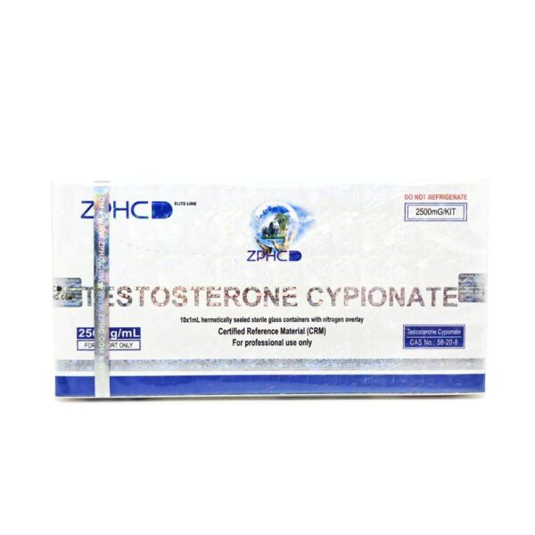 ZPHC Testosterone Cypionate — 250 mg/ml (10 ampoules × 1 ml) kaufen