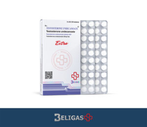 Testosterone-Undecanoate-40-mg-100-tabs-1.jpg Beligas Pharma Testosterone Undecanoate, 400 mg kaufen