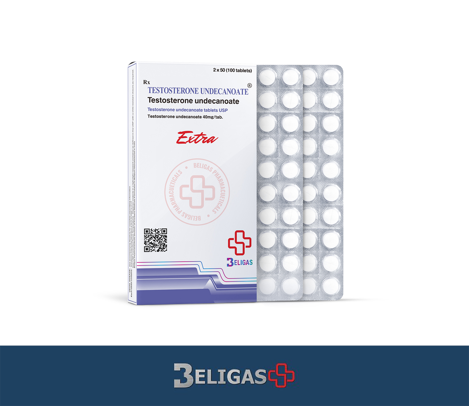 Beligas Pharma Testosterone Undecanoate, 400 mg
