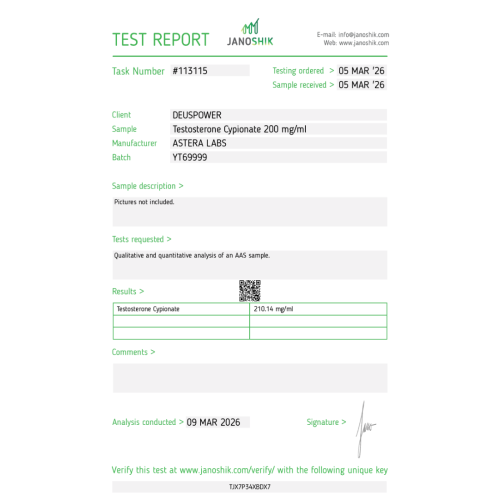 Astera Labs TESTOSTERONE CYPIONATE kaufen