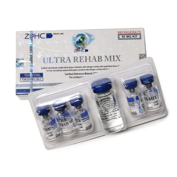 ZPHC Ultra Rehab Mix — 50 mg (BPC-157 5 mg + TB-500 5 mg) — 5 vials × 10 mg kaufen