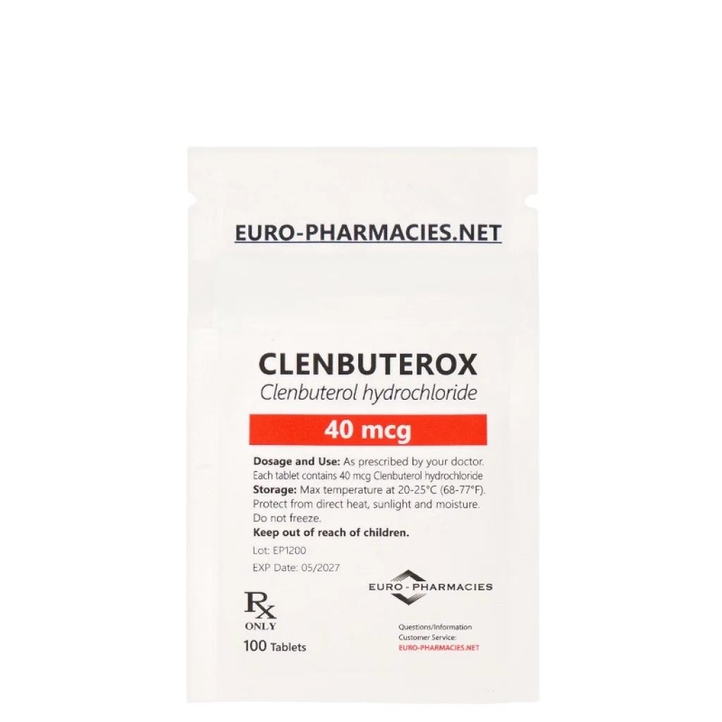 Euro Pharmacies Clenbuterol 40mcg