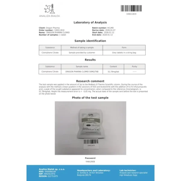Dragon Pharma CLOMID kaufen