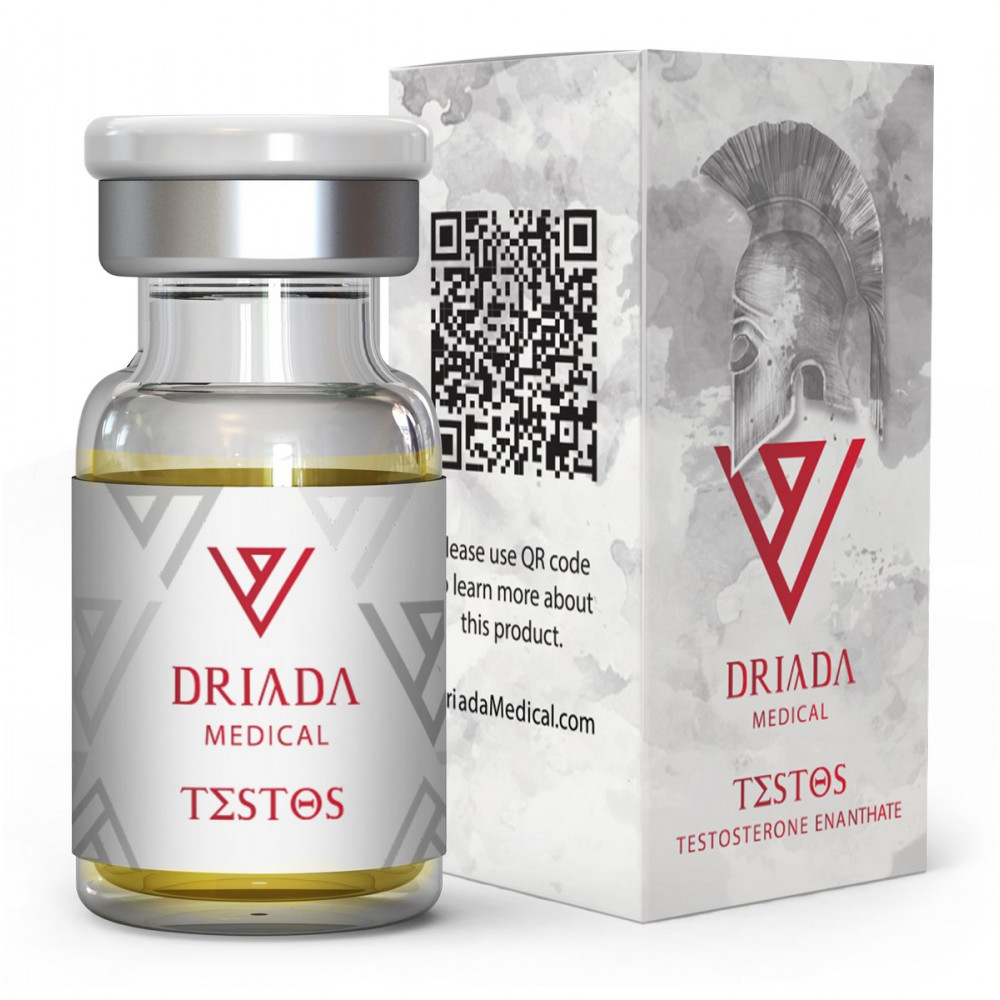 Driada Testos 250 mg/ml (Testosterone Enanthate) 10ml vial