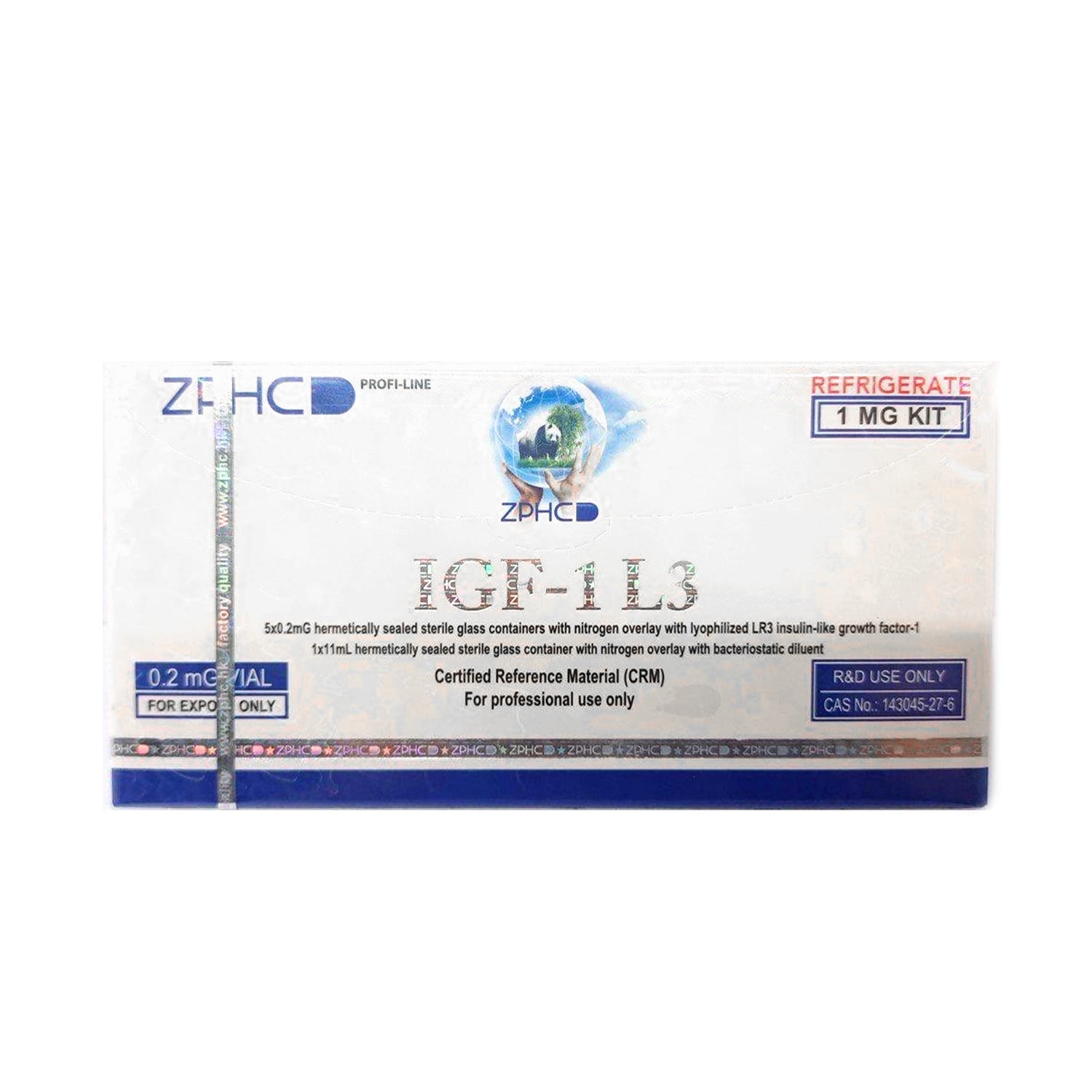 ZPHC IGF-1 LR3 — 1 mg (5 vials × 0.2 mg)