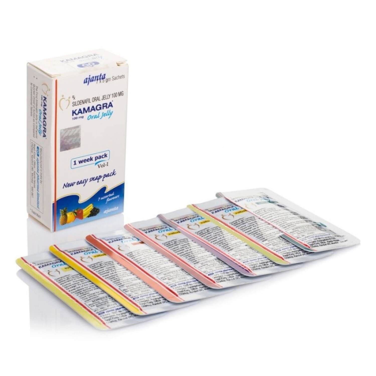 Ajanta Pharma Kamagra Oral Jelly – Sildenafil Oral Jelly