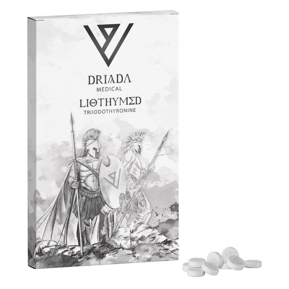 Driada Liothymed 25 mcg (T3 - Triiodothyronine)