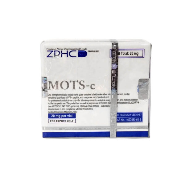 ZPHC MOTS-c 20mg Kit (Lyophilized Peptide + Bacteriostatic Water) kaufen