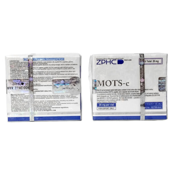 ZPHC MOTS-c 20mg Kit (Lyophilized Peptide + Bacteriostatic Water) kaufen