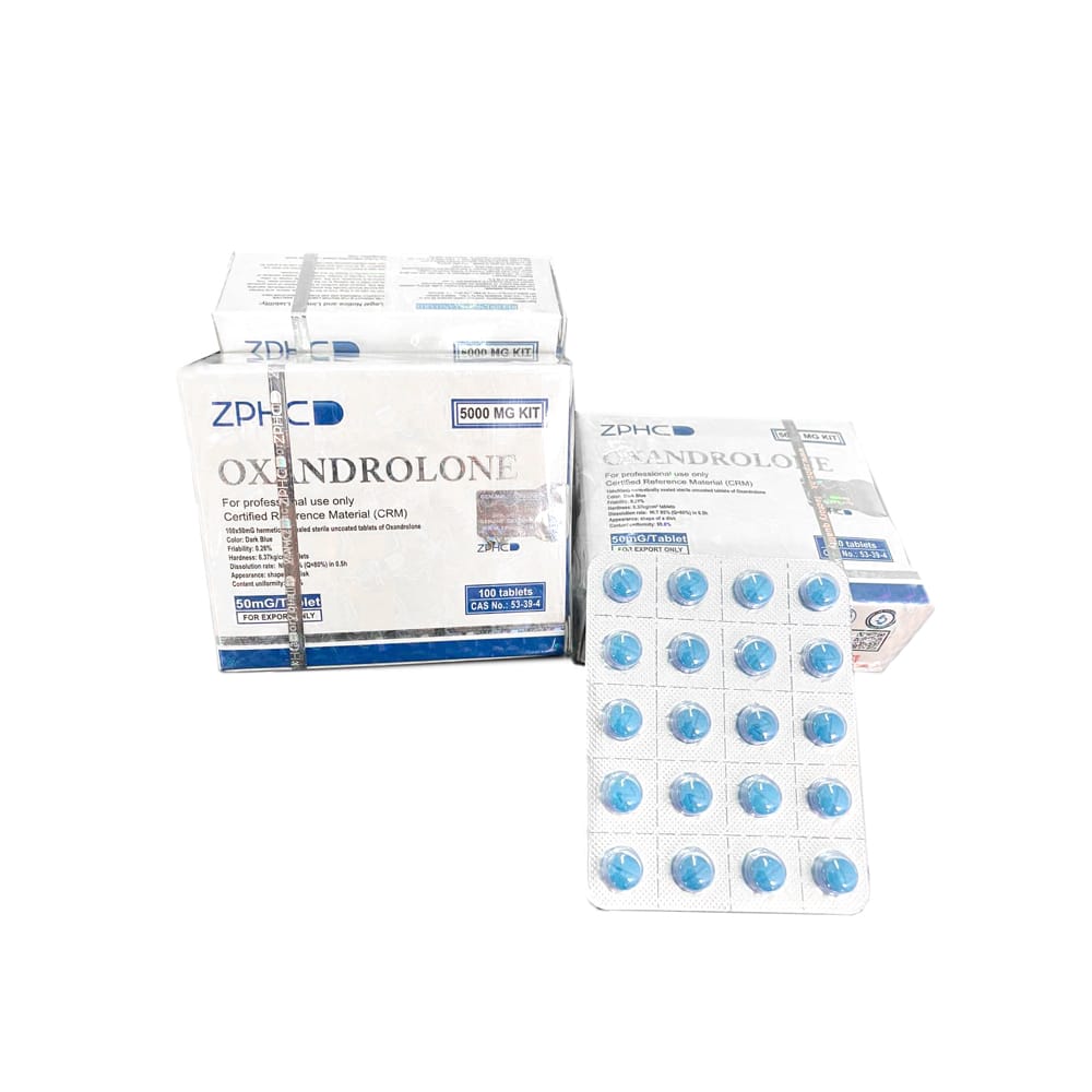 ZPHC Oxandrolone — 50 mg (100 tablets)