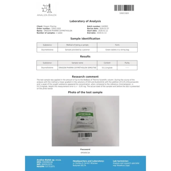 Dragon Pharma OXYMETHOLON kaufen