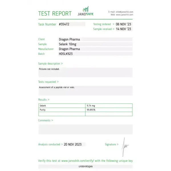 selank-lab-test-2023-11-20.webp Dragon Pharma SELANK kaufen