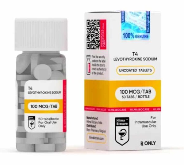 HILMA Biocare T4 Levothyroxine sodium 100mcg 50tabs Hilma kaufen