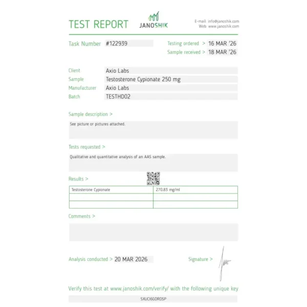Axio Labs TESTAPLEX C 250 MG kaufen