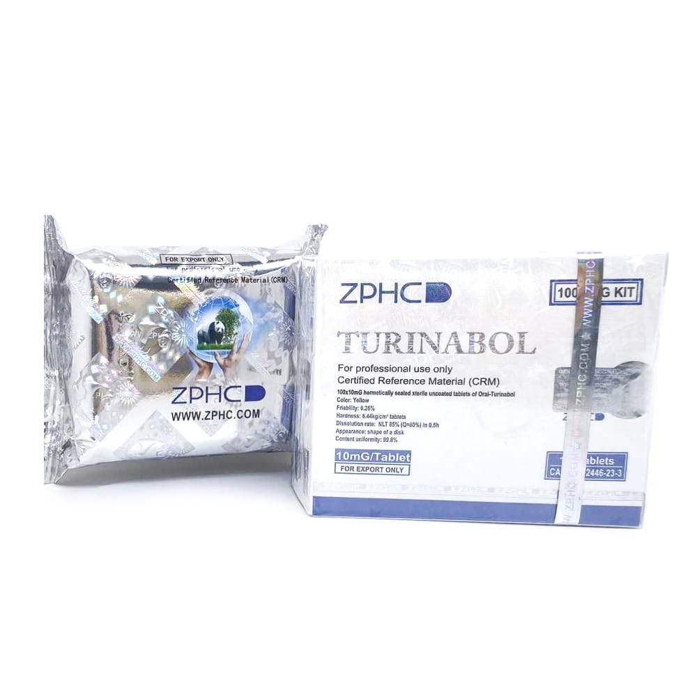 ZPHC Turinabol — 10 mg (100 tablets × 10 mg)