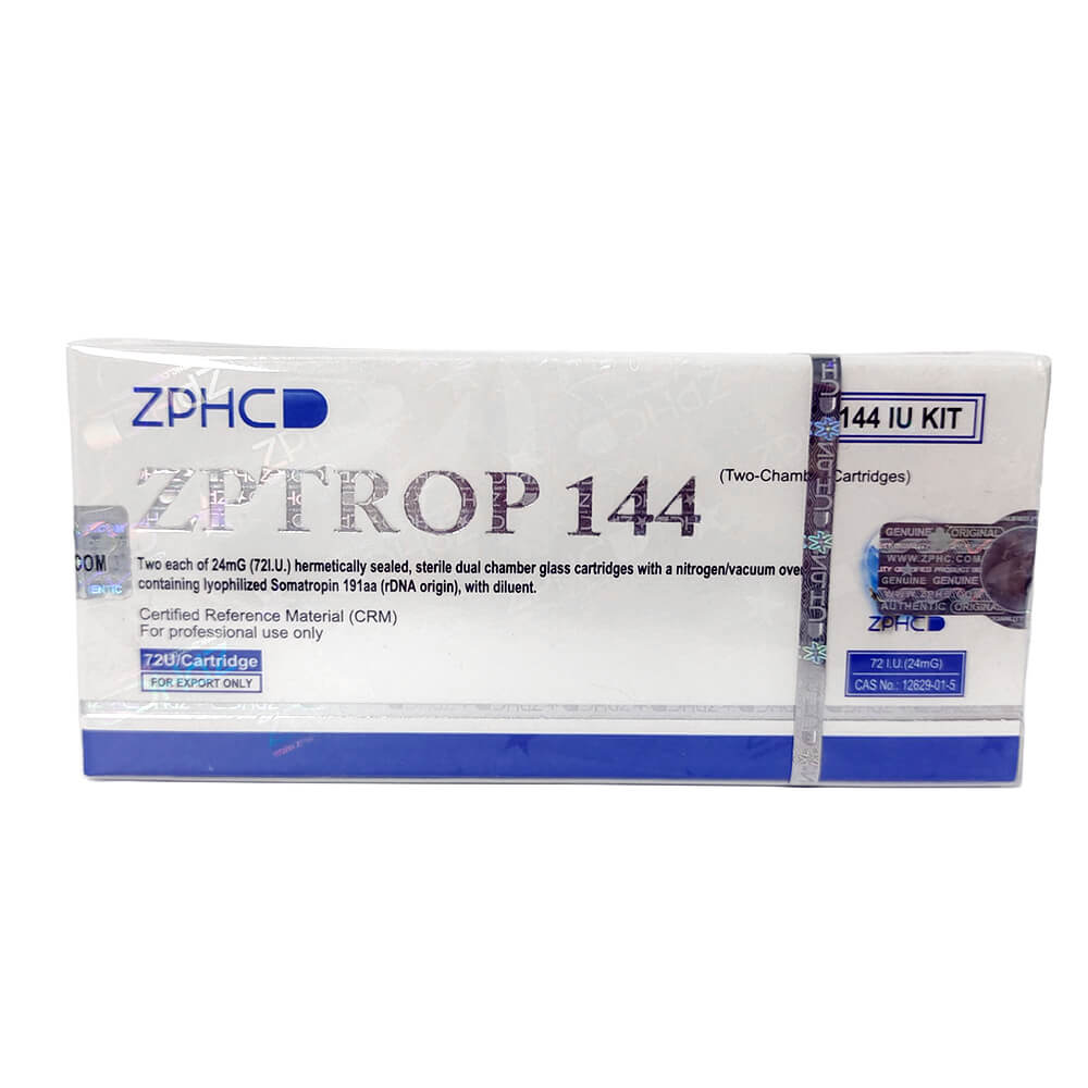 ZPHC ZPTROP 144 IU Kit (2×72 IU Two-Chamber Cartridges)